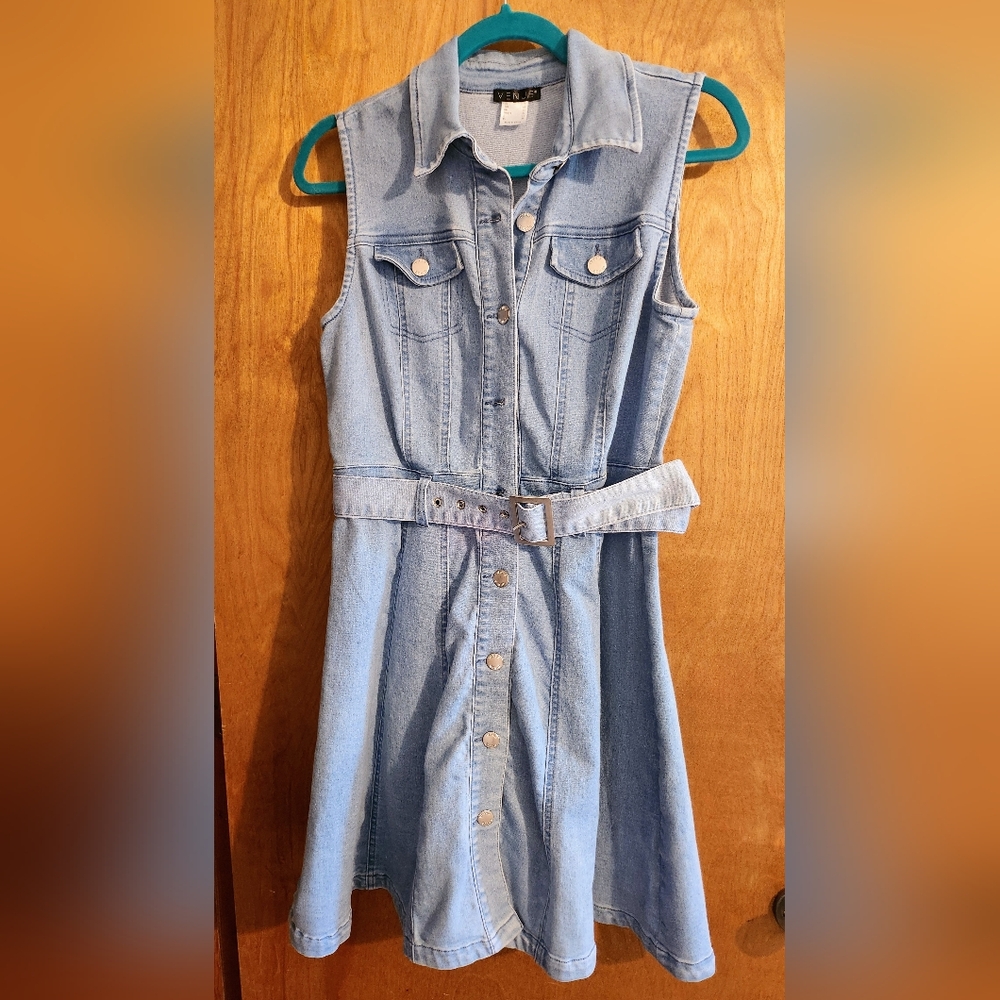 Denim dress